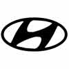 Марки автомобилей. Логотип  корейской  автомобильной марки Hyundai 