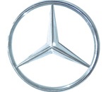 Марки автомобилей. Логотип  немецкой автомобильной марки  Mercedes
